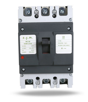 ποιότητας  Custom LOGO MCCB SGM3-250S 3P Magnetic MCCB Molded Case Circuit Breaker SGM3-250S εργοστάσιο